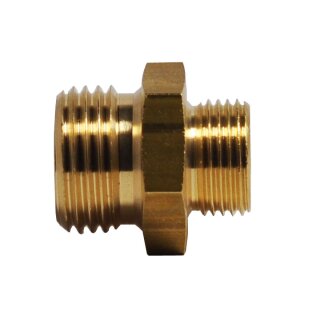 Reduzier- / Doppelnippel Messing 1/8" M5