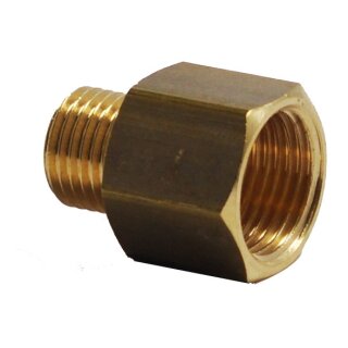 Gewindeverlängerung Messing IG / AG 1/4" 1/4"