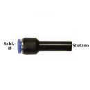 Steckverbinder reduzierend mit Stutzen 6 mm 10 mm