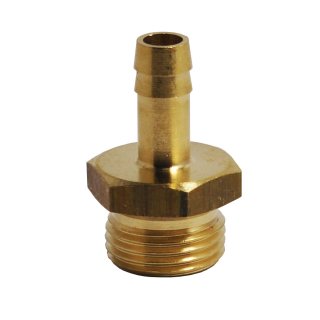 Gewindetülle Messing AG 3/8" 9 mm