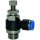 Zuluftdrosselventil Steckverbinder 1/8" 8 mm