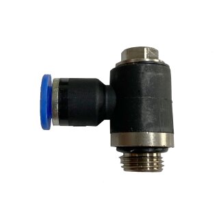 L-Steckverschraubungen mit zylindrischem Gewinde und Außensechskant G 1/8" 8 mm