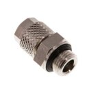 Gerade Verschraubung mit AG, Messing vernickelt 1/2" 10 x 8