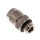 Gerade Verschraubung mit AG, Messing vernickelt 1/2" 10 x 8