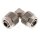 Winkelverschraubungen Messing vernickelt 10 x 8