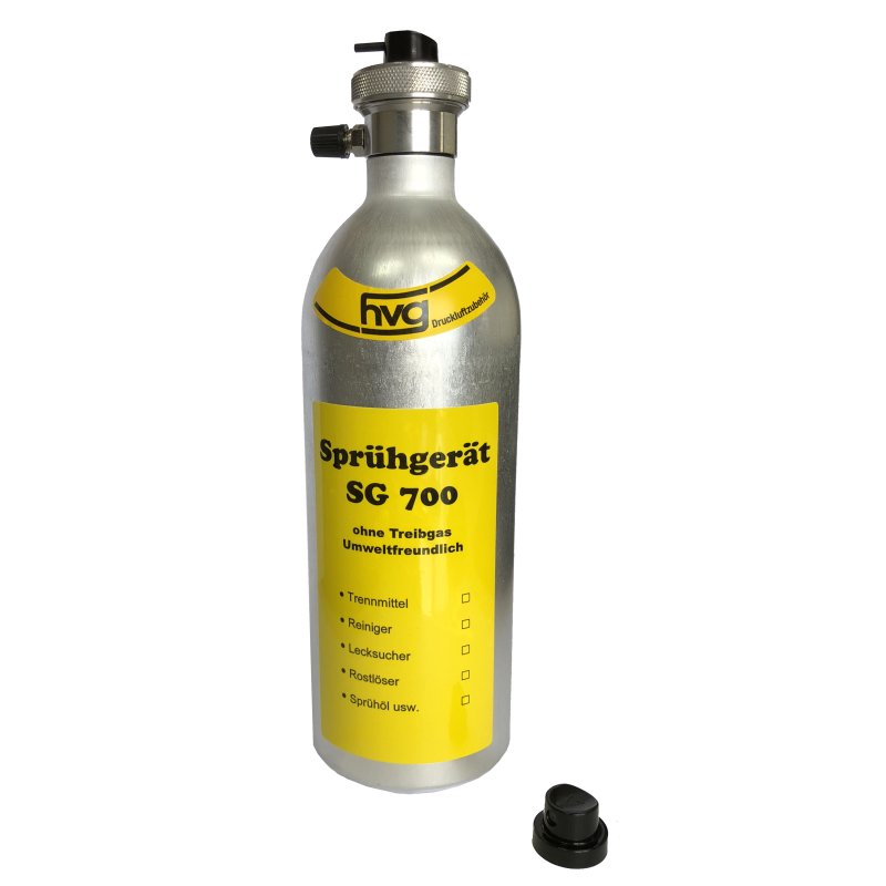 Wiederbefüllbare Alu Druckluft Spraydose Druckluftdose Sprühflasche 600 ml  Sprühkopf aufklappbare Sprühlanze Zubehör | STABILO mehr als nur