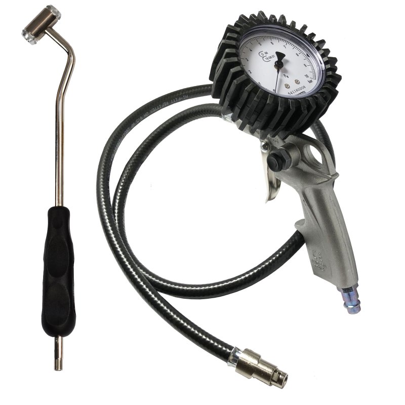Druckluftklemmnippel Ventilstecker für Reifenfüllgerät 10 Stück 8 mm Stahl 