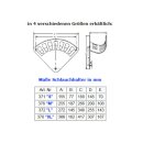 Schlauchhalter Alu Wandschlauchhalter Aluminium  XL