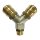 Druckluftverteiler 2-fach inkl. Kupplungen NW 7,2  mit Außengewinde 1/4"